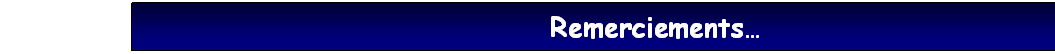 Zone de Texte: Remerciements…